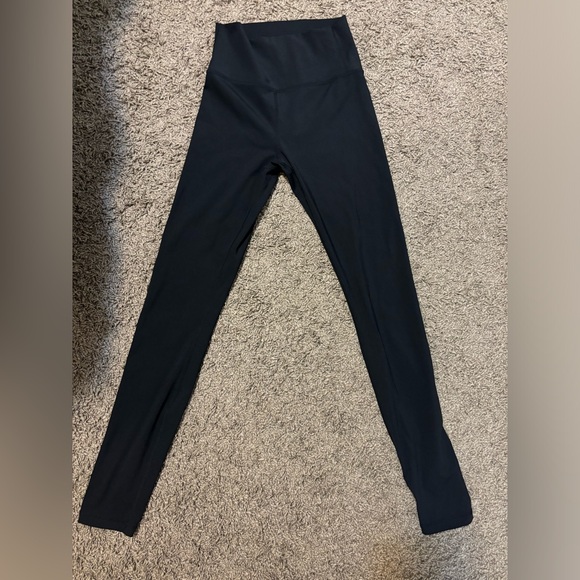 ZYIA Black Brilliant Hi-Rise Legging 28" Size 4 - Picture 1 of 2